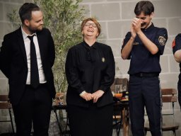 Im Kloster ist der Teufel los